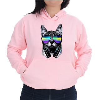 Blusa moletom canguru feminina Gato Cat Tumblr (9)