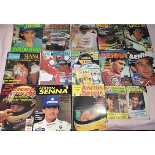 Combo Com 15 Revistas Especiais - Ayrton Senna