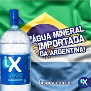 Água C/gás Ix Soda1,750 ml soda Italiana(importada Argentina) (4)
