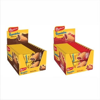 Kit Barrinhas Maxi Chocolate 20un + Maxi Goiabinha 20un Bauducco - Promoção