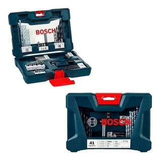 Furadeira Bosch Impacto Gsb 450w Re + Kit Brocas 41 Pçs (3)