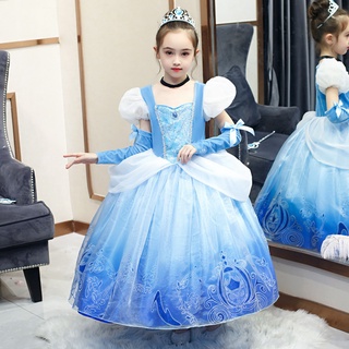 Princesa frozen saia meninas vestido cosplay
