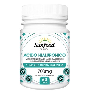 Ácido Hialurônico 700mg sunfood 60caps (1)