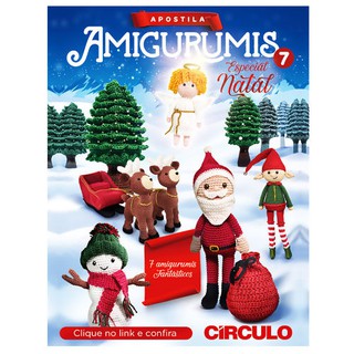 Revista Apostila Amigurumis: Especial Natal Ed. Nº 07