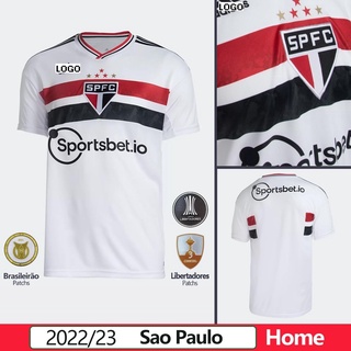 camisa personalizados 2022-2023 Camisa Do Paulo Home Soccer Jersey Camiseta De Futebol Thai quality