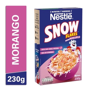 Cereal Matinal Snow Flakes Morango 230g 🥣