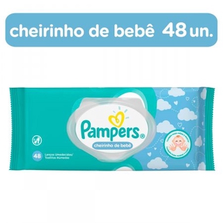 Toalha Umed Pampers Cheirino De Bebe C/ 48un (1)