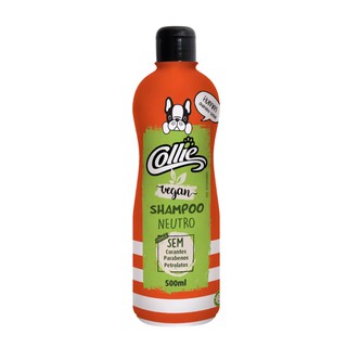 Shampoo Cães e Gatos Neutro Collie Vegan 500ml