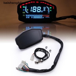 Bsbl Medidor De Odômetro Digital Lcd Com Led Universal Para Motocicleta (1)