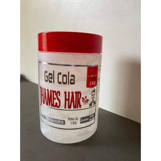 Gel Cola Jhames Hair Fixação Extra Forte 1kg