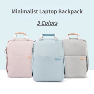 MINGKE Saco De Laptop 13 14 15.6 Polegada Mochila Schoolbag Para As Mulheres Fino Leve À Prova D'água De Choque Estudante Adolescente (2)