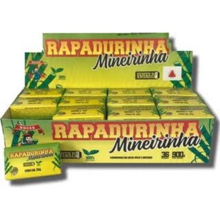 Caixa de Rapadura Rapadurinha Mineira 36 unidades.
