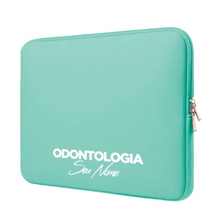 Capa Case Pasta Maleta Notebook Macbook Personalizada Neoprene 15.6/14.1/13.3/12.1/11.6/17.3/10.1 Odontologia 3 (7)