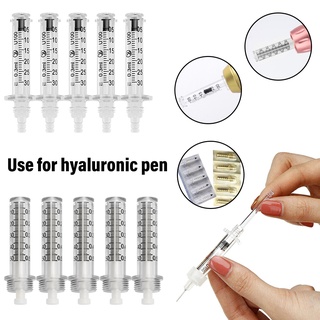 0.3ml 0.5ml Ampoule Seringa De Cabeça Agulha De Alta Pressão Para Caneta Hyaluron Hyaluronic Pen Lip Skincare Remoção De Injeção
