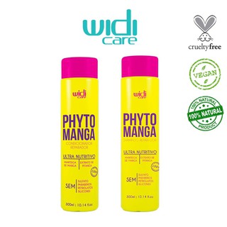 Shampoo e Condicionador Nutritivo PhytoManga - 300ml - Widi Care