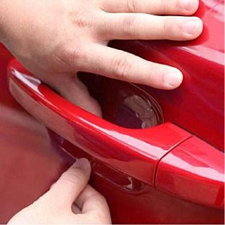 8 Pcs Universal Invisible Maçaneta Da Porta Do Carro Anti Arranhões Película Protetoras/Automóvel Punho Protector Adesivos