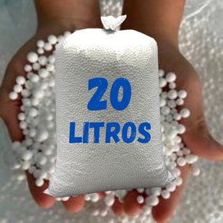 Isopor Pérola Bolinhas de Isopor para Artesanatos Enchimento Puff Almofada Travesseiro 20 Litros (5)