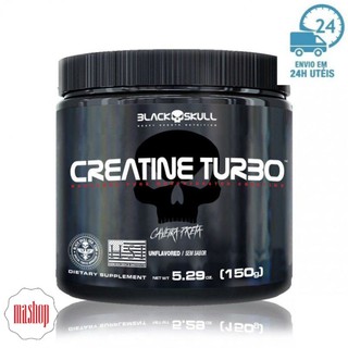 Creatina Monohidratada 150g Creatine Turbo - Black Skull (1)