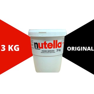 Nutella 3kg Original Balde Gigante Creme de Avelã Oferta (1)