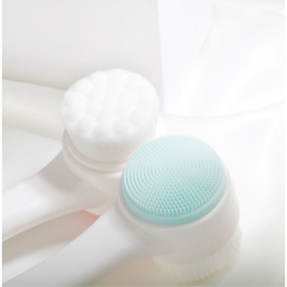 Escova de Limpeza Facial de dupla Silecone/ Máquina / Item de Limpeza / Cuidado com a Pele