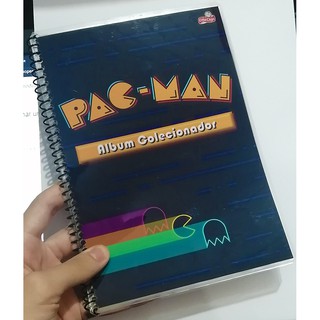 Album de Colecionador p/ Tazos - Modelo Pacman 2020 - Elma Chips