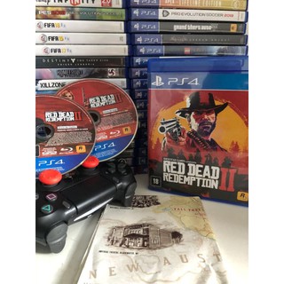 Red dead redemption 2 - PS4 - Seminovo - Mídia física