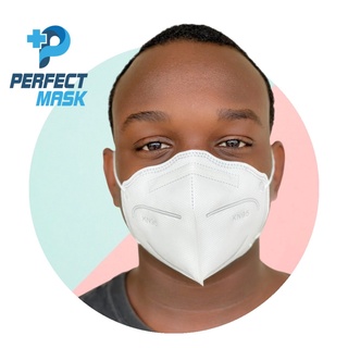 Máscara de Proteção Respiratória KN95 Branca Kit C/10 Unidades
