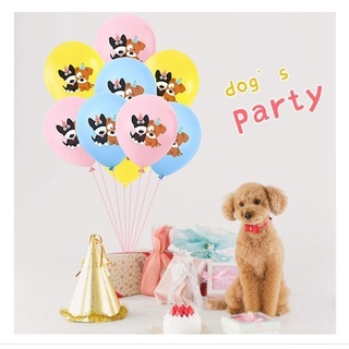 Festa aniversário de cachorros patinhas pet decoração (8)