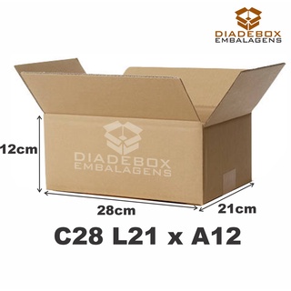25 caixas de papelão 28x21x12 cm para Correio (1)