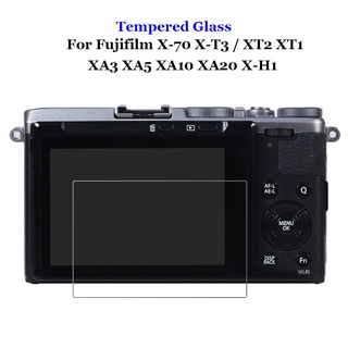 For Fujifilm Fuji X-70 X-T3 X70 XT3 XT2 XT1 X-A3 X-A5 X-A10 XA20 X-H1 Camera Tempered Glass 9H 2.5D LCD Screen Protector Explosion-proof Film Toughened Guard