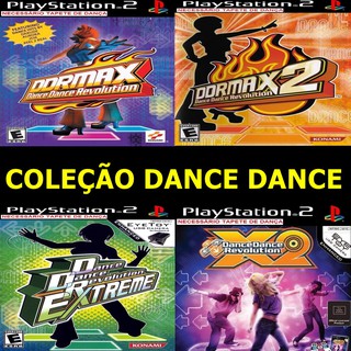 PS2 - COLEÇÃO DANCE DANCE - TAPETE DE DANÇA (DESBL. / DESTR.)