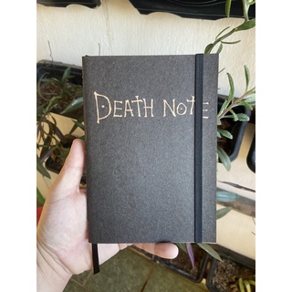 Sketchbook Caderno Death Note Ryuk com Elástico e Marca Página