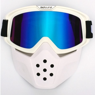 Disponível !!! Óculos de capacete de motocicleta quente Vintage Shark Motocross Óculos de capacete Retro à prova de vento Capacetes de rosto aberto Máscara de óculos