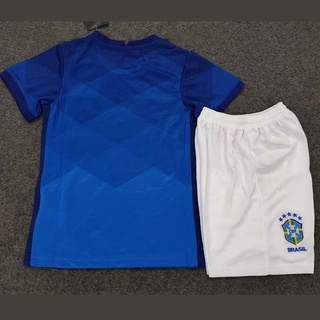 2020 Camisa Brasil Infantil de Futebol Kit (6)