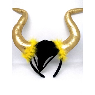 tiara malevola dourada preta para festa fantasia Carnaval festas