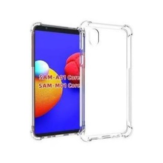 Kit Capinha Anti Impacto + Película De Vidro Comum A01 Core Samsung Galaxy