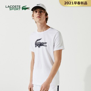 Lacoste Camiseta Masculina Esportiva De Crocodilo Francês Com Mangas Curtas Para Masculino | Th2042