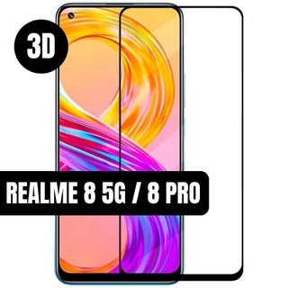 Película de Vidro 3D Para Celular Realme 8 5G Realme 8 Pro