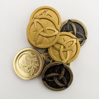Mora Coins de Metal - Genshin Impact (1)