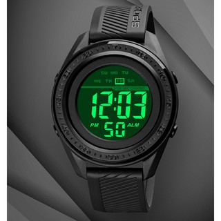Relógio Digital Esportivo Multifuncional / Cronômetro / À Prova D 'Água / Esportivo / Da Moda / 1638 / Masculino (3)