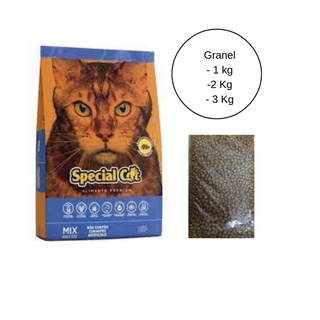 Ração Special Cat Mix Premium para Gatos Adultos a Granel 1kg