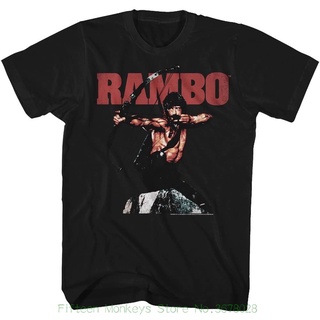 Camiseta De Algodão Manga Curta Gola Redonda Rambo Rambow