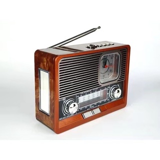 Radio Retro Antigo Vintage Am Fm Bluetooth EC105BT (1)