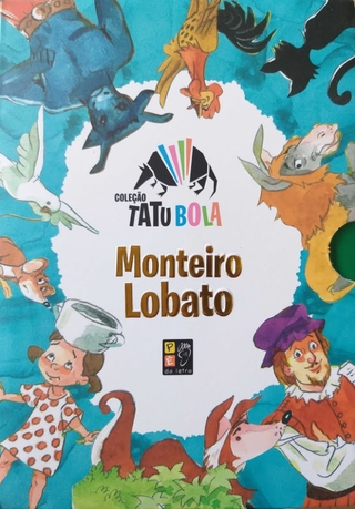 Box 5 Livros Físicos Coleção Tatu Bola Monteiro Lobato