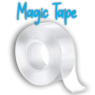 Super Fita Mágica Adesiva Dupla Face Transparente Magic Tape