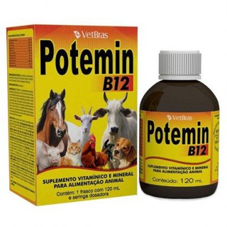 Suplemento Vitaminico Potemin B12 Cães e Gatos