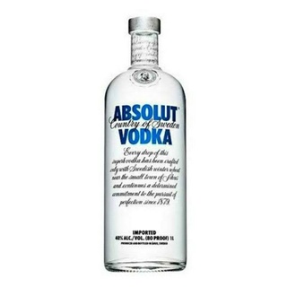 Vodka Absolut Tradicional Importada Original 1 Litro