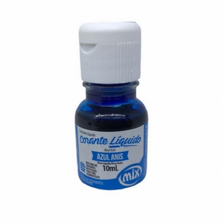 Corante Liquido Azul Anis 10ml Mix ex