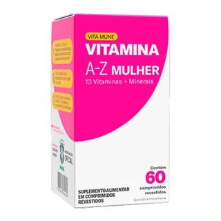 Vita Mune Mulher 60cp Rosa Pink Suplementos Original