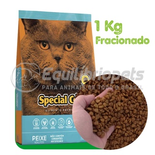 Ração p/ Gatos Special Cat Peixe 1 kg Fracionado